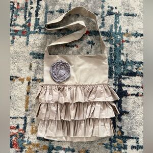 Vintage Rose Wraps Ruffle Bag